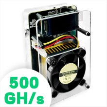 NMAxe NMMiner Ultra BM1366 ASIC-Chip 500G-550GH/S Vollfarbiges Display Solo-Lotterie-Miner EU-Stecker