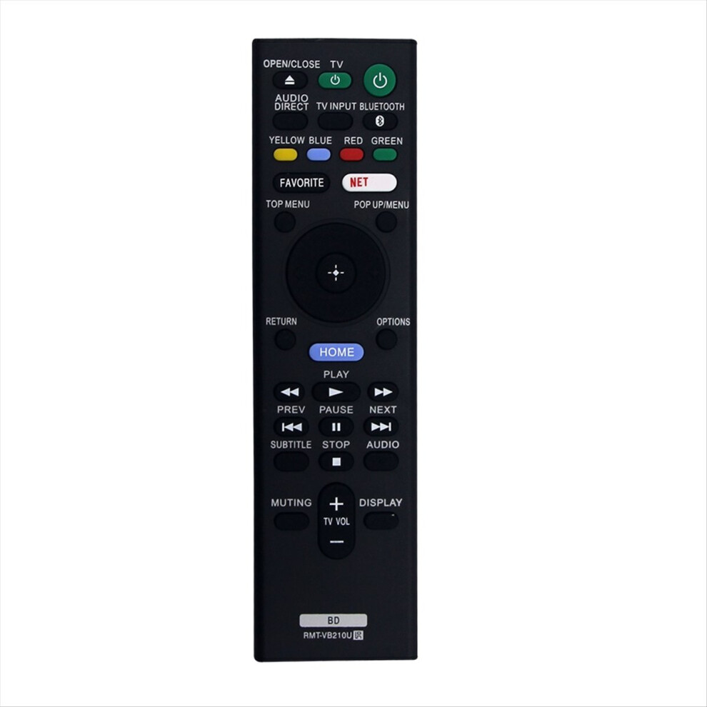 Replace -Vb210u Remote Control For Blu-Ray Bd Player 4852299591365