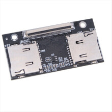 TF-Adapterkarte Dual zu ZIF Anti-Interferenz-Anschluss, geeignet für Computer und Spielkonsolen