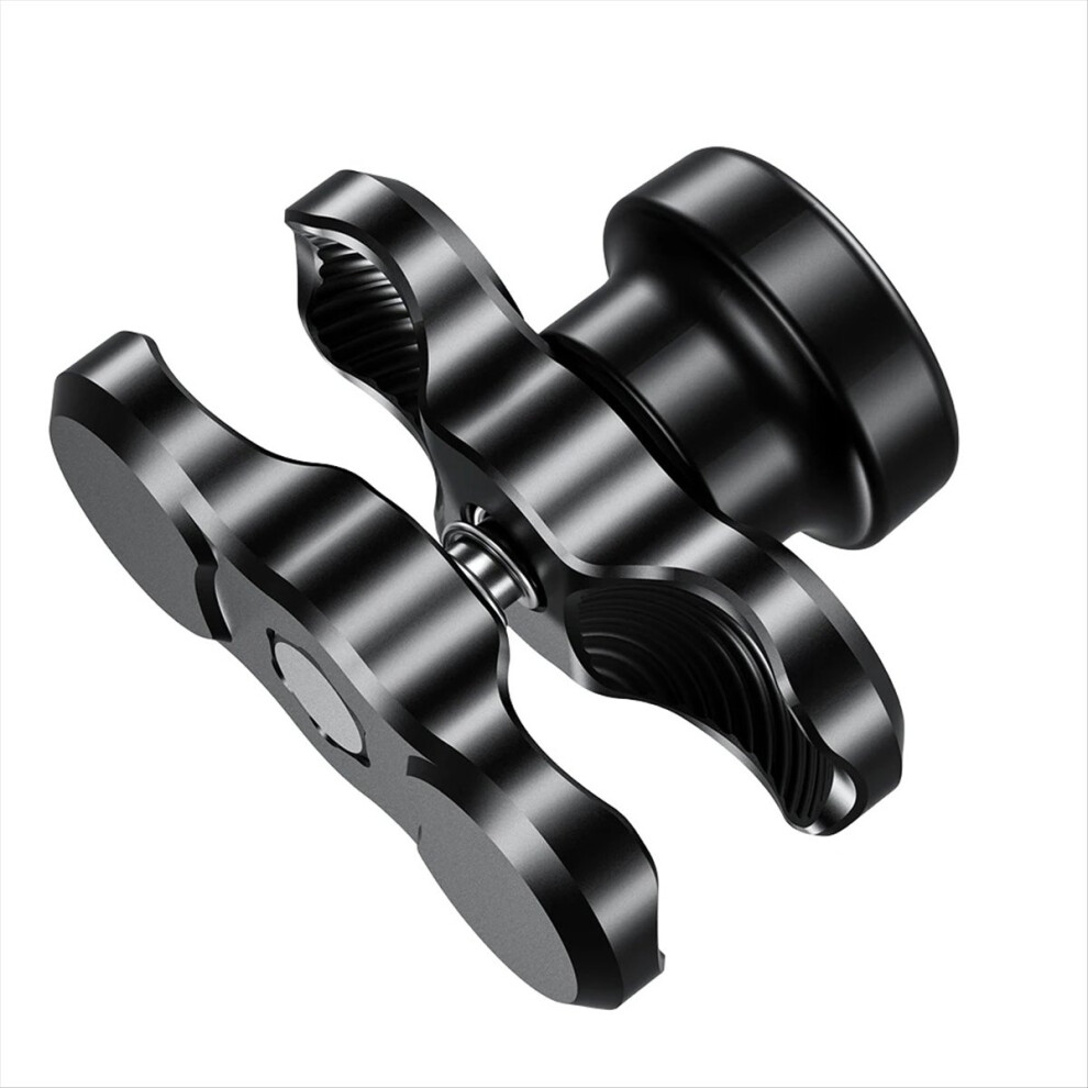Photos - Car Alarm 6CM Anti-Theft Aluminum Alloy Double Socket Arm Compatible with Mounts Ball Component Bike Motorcycle Phone Holder