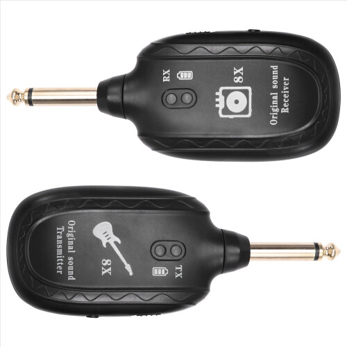 8X Wireless Guitar System Transmitter Receiver for Electric Violin 2