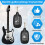 8X Wireless Guitar System Transmitter Receiver for Electric Violin 4