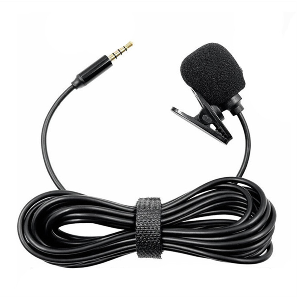 Lavalier Microphone Mic Stereo Audio Mini Wired 3.5Mm Plug For Mobile Phone Tablet Laptop 4852299518829