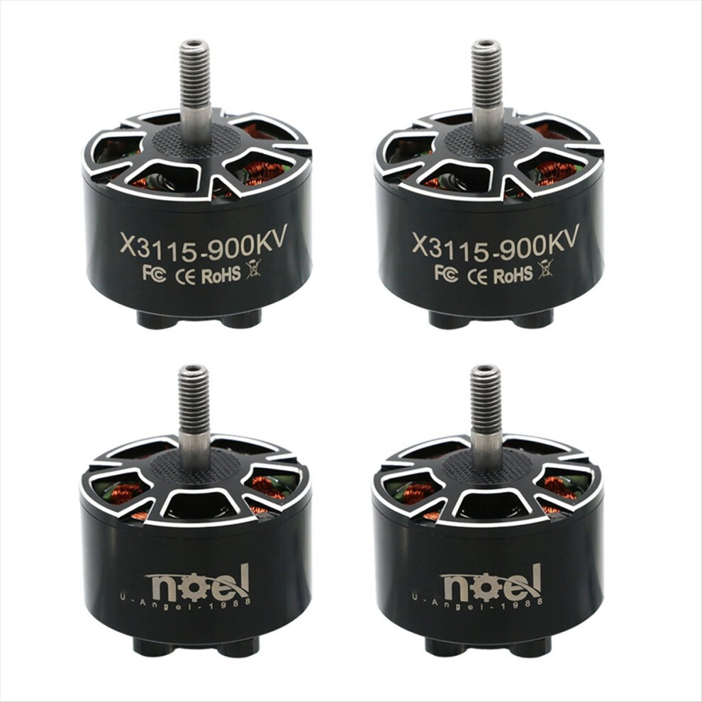 4Pcs X3115 Brushless Motor 900Kv 6S Drone For Fpv Rc Multirotor Racing Accessories Diy 4852299596322