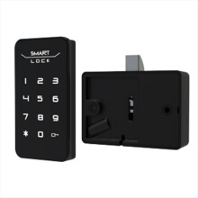 Smart Cabinet Lock Password Drawer Black Combination Security Keyless Cam for School Locker,Gym Locker,Cabinet