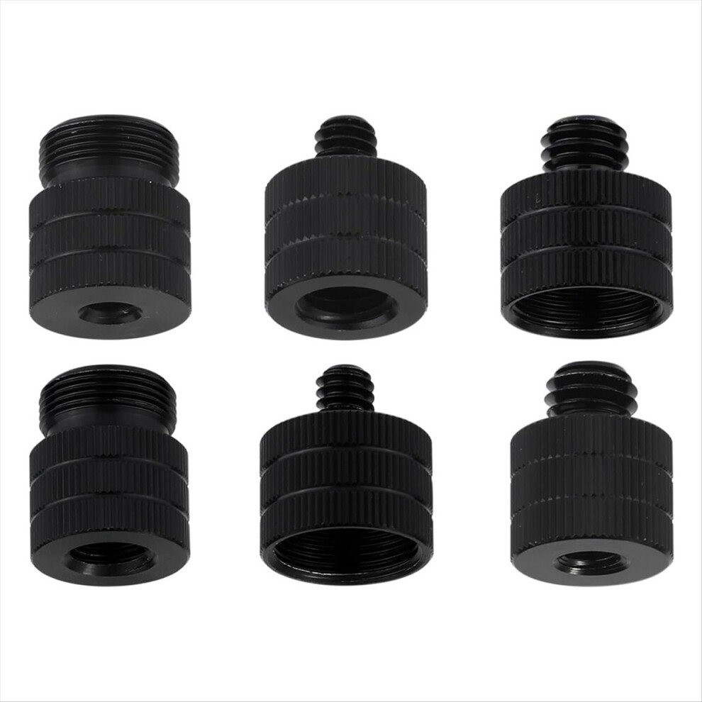 6Pcs Mic Stand Adapter, Camera Adapter Screw Thread For Microphones Cameras Stands 4852299592959
