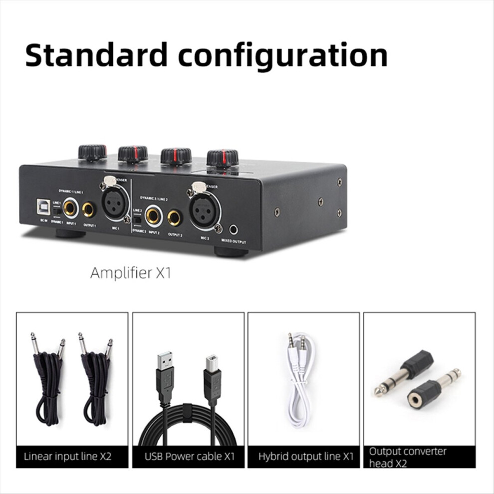 48V Dynamic Microphone Condenser Mic Amplifier Audio Phantom Power Charging For Live Sound Card Speaker B 4852299503610