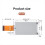 2.15-Inch E-Paper Electronic Module 296x160 Pixels SPI Communication HAT+ Standard for ,A 7