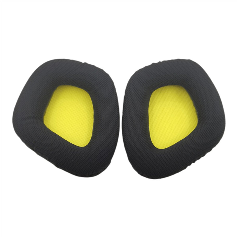 Replacement Earpads For Void Rgb Wireless Gaming Headset Earmuffs Ear Pads, Net Yellow 4852299503535