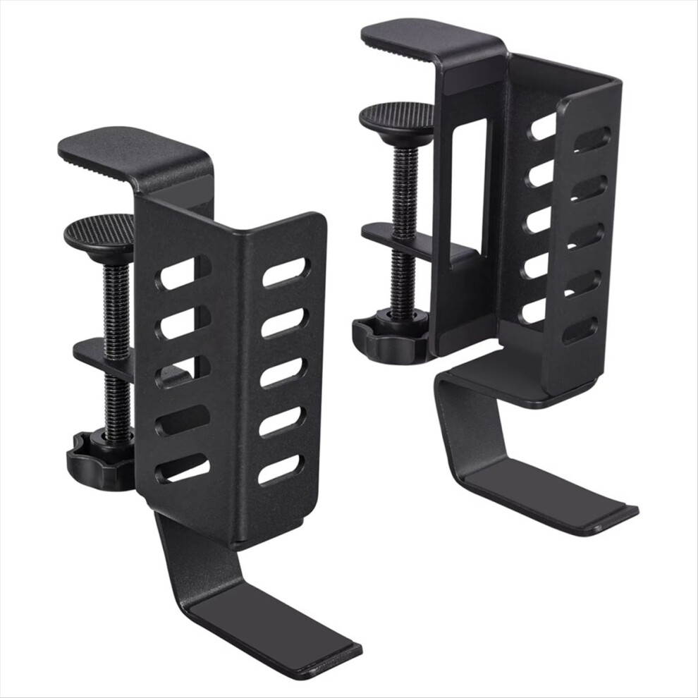 Desk Side Vertical Laptop Stand,No Drill Desktop Mount,Hanging Holder For Side,Clamp On A 4852299507625
