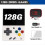 For MINI V4 Retro Handheld Game Console 128G Portable Video Player 2.8 Inch Linux System OCA B 10