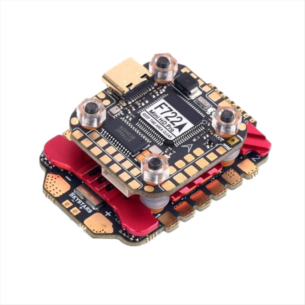 F722 Mini Stack Flight Controller Am32 55A 4In1 Esc 20X20 3-6S Built-In Osd For Fpv Freestyle Drones Parts 4852299586651