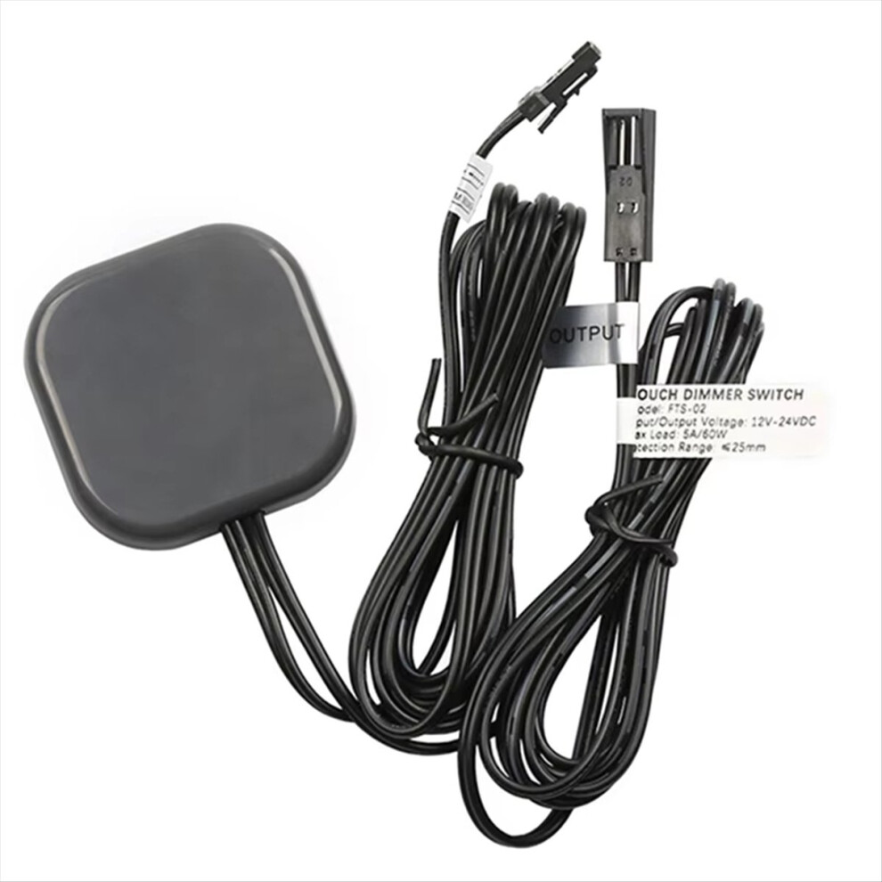 Penetration 25Mm Dc12-24V Wooden Glass Acrylic Cabinet Led Light Smart Touch Dimming Sensor Switch -02A 4852299595677