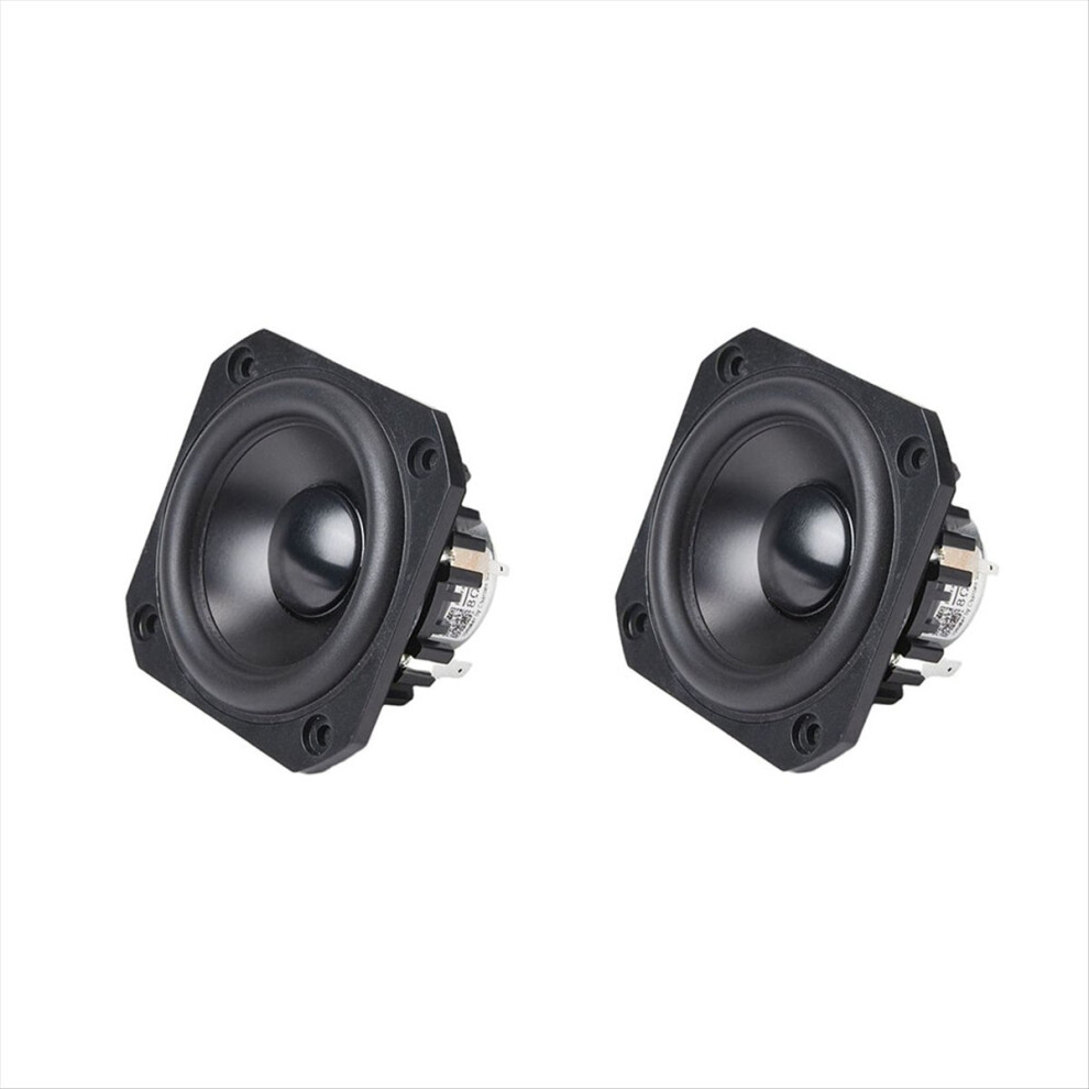 2Pcs Speakers, 8 Ohm 25W Rectangular High Fidelity Audio For Home Theater 4852299502019