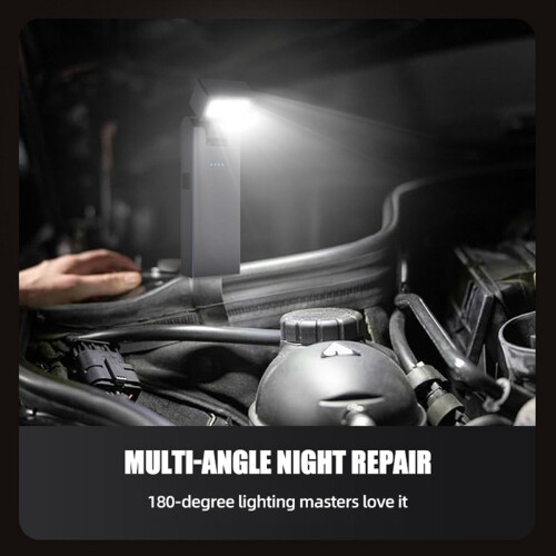 Magnetic Work Light Rechargeable COB Flashlight Suitable for Night Emergency Lamp Small Car 1