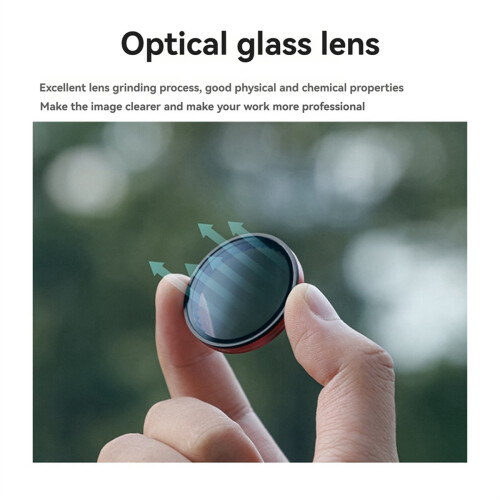 Lens Filter for Action 5 Pro/4/3 ND/ Light Reducing Polarising Camera Accessories ND16/ 2