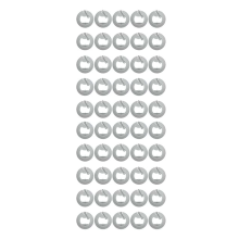 50 Pcs NFC Ntag213 Nfc Label Sticker 13.56MHz ISO14443A 213 Universal Lable for ALL Enabled Phone