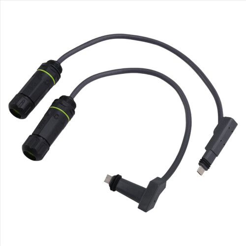 2PCS Plug to RJ45 Adapter IP68 Waterproof Ethernet Cable Connector for Dishy and Router Satellite 1