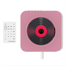 Portable Bluetooth CD Player Compact Music Disc for Car/Travel, Home Audio with Stereo Speaker (EU),B