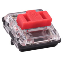 70 Stück Low Profile Choc Switch 1350 RGB für Tastaturen Rot