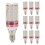 10Pcs E14 LED Corn Bulb 12W Replace Halogen Lamps Small Screw-in Smart Energy Efficient Warm Light 10