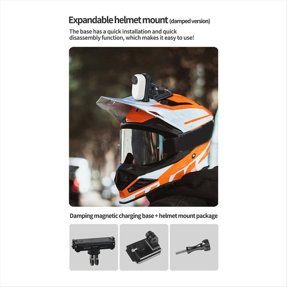 Magnetic Mount Quick Release Tripod Adapter With Usb Charging For Go 3 3S Thumb Camera Bracket Magnet Base 4852299535925