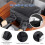 Portable Film Changing Tent Double Layer Darkroom Equipment for Developing, Photography Negative Loading Kit 5