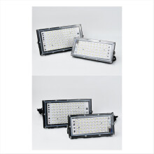 LED Flood Light, Outdoor Spotlight,Energy Efficient Pearl Point Floodlight, Wall Street Lamp, Garden Lighting,3000K,50W