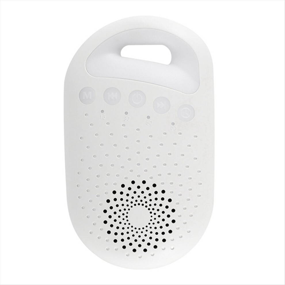 New Portable Baby Sleep Machine Noise Sound For Sleeping 26 Soothing Sounds Usb Charging Cable White Exogio