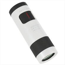 10-30x21 Zoom Mini-Spektiv, tragbar, Campingausrüstung, Tourismus, optisches Zielfernrohr, WEISS