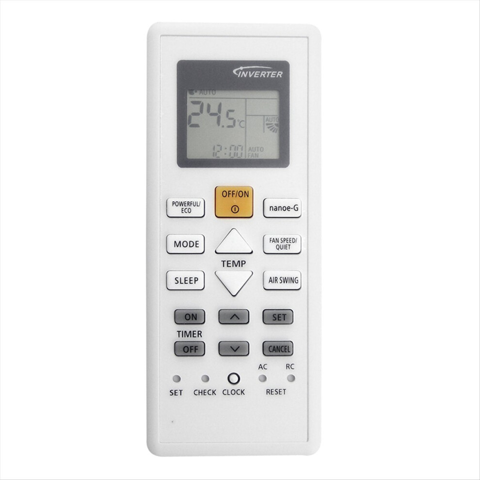 Replace A75c18090 Ac Remote Control For Air Conditioner 4852299504976