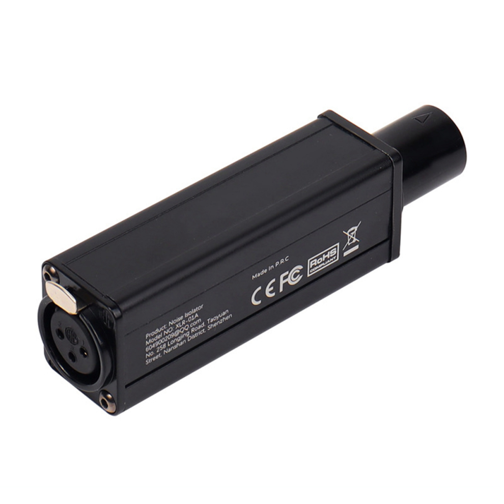 Xlr Audio Noise Isolator Balanced Common Ground Current Sound Elimination Reduction Mixer Microphone 4852299528712