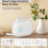 Portable Label Maker P12 Wireless Bluetooth Continuous Printer Machine for Storage Office Home,B 7