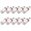 10Pcs E14 LED Corn Bulb 12W Replace Halogen Lamps Small Screw-in Smart Energy Efficient White Light 6
