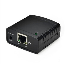 USB 2.0 LRP-Druckserver, Netzwerk-Ethernet-Drucker, Netzteil-Hub, 100 Mbit/s, EU-Stecker