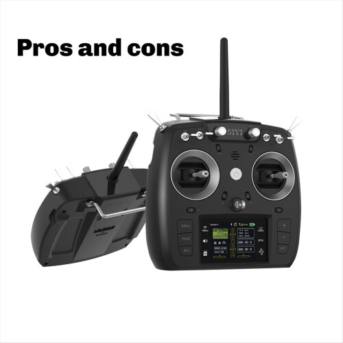 FT24 2.4GHz 12CH Long Range Transmitter with FR OTA Receiver, Drone Model Remote Control 15KM A 2