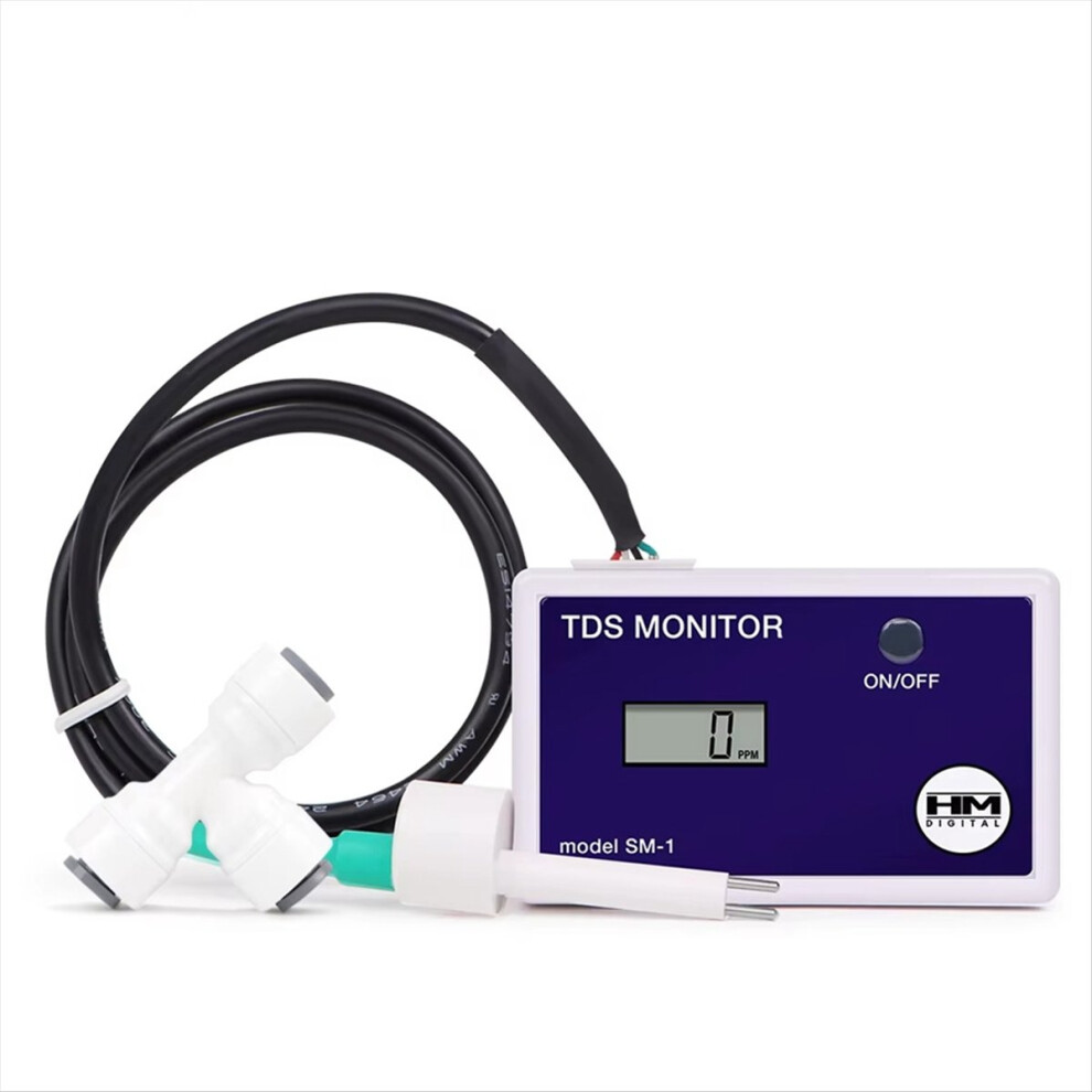 Exogio Tds Tester Lcd Online Water Quality Meter 0-9990Ppm Detection Monitor Inlet Outlet Test For Pool Laboratory
