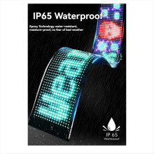 Programmable LED Car Sign, Multilingual Display with Remote APP, Scrolling Advertising Screen, Pixel Matrix Panel