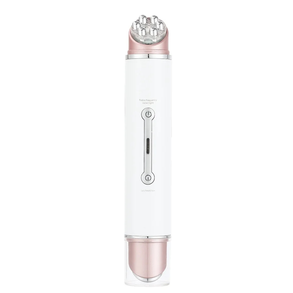 Exogio Light Mini Ems Eye Massager, Ion Heating Lifting Massager Anti-Wrinkle Led Therapy Beauty Device