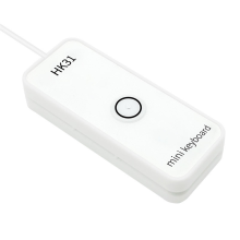 USB-Tastatur mit Makroprogrammiertasten und Braille-Design für Arbeit und Spiel, tragbar, A