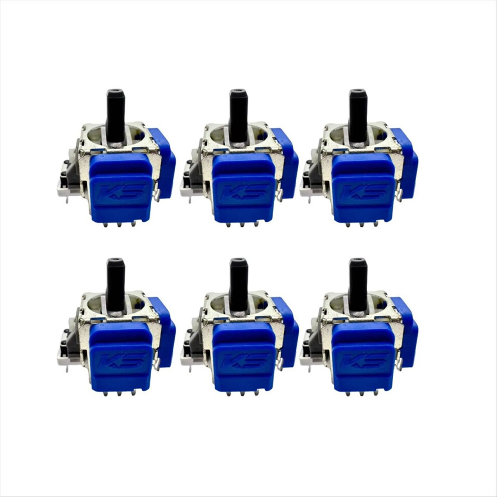 6Pcs Tmr Electromagnetic Joystick For Gamepad Upgrade 3D Analog Thumbstick Controller 4852902530774