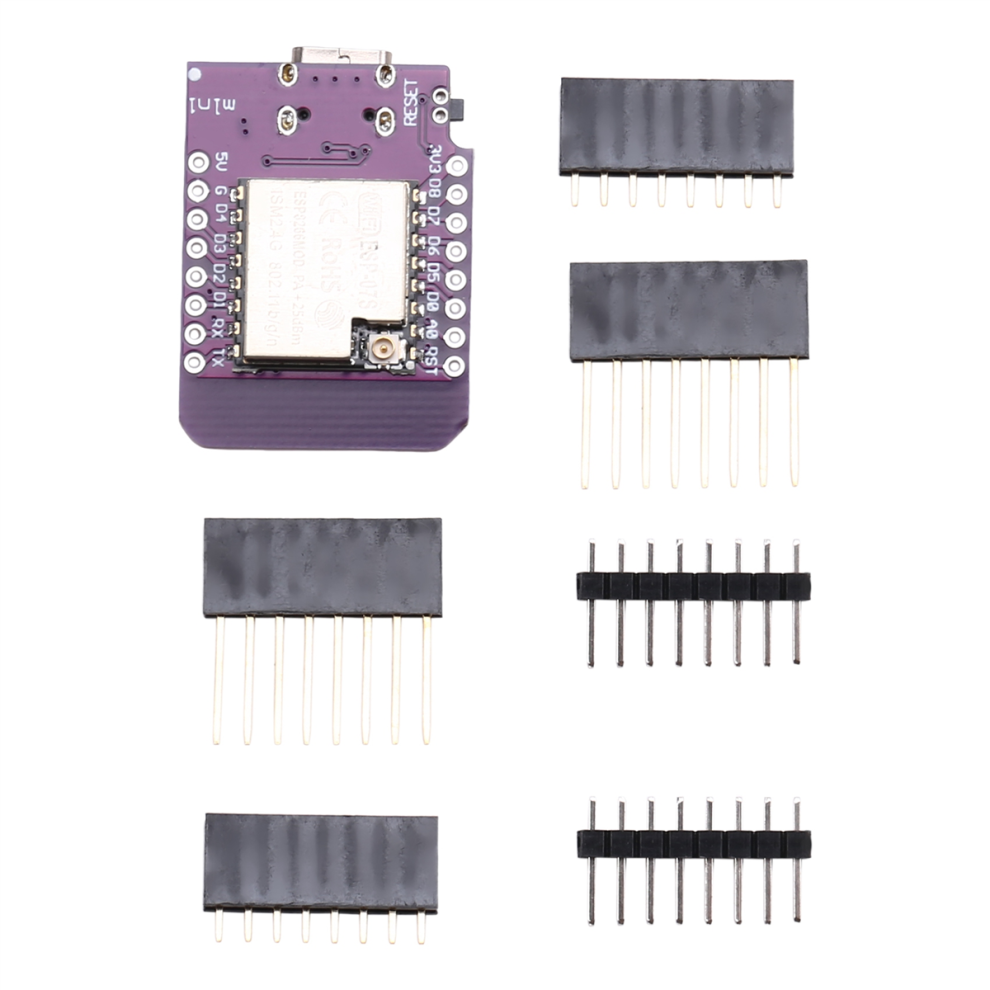 Esp8266 Development Board -Wifi Wireless Module,Serial Port,Iot Compatible,Enhanced Connectivity Mini D1 Esp-07S 4852902527248