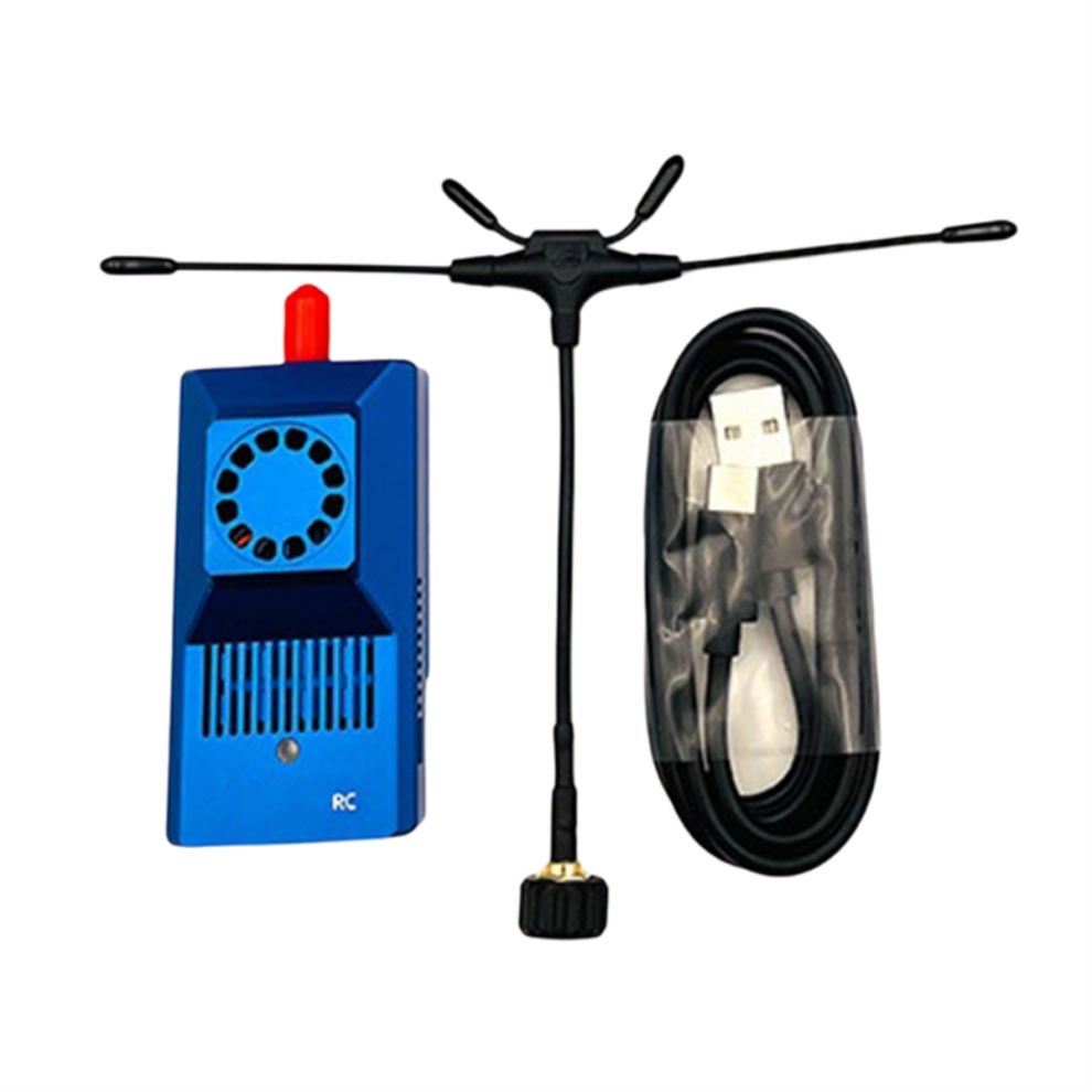 For Dual Band Nano Tx 1W Gemini Xrossband Expresslrs 2.4Ghz/900Mhz For Fpv Rc Drone Blue 4852902524179