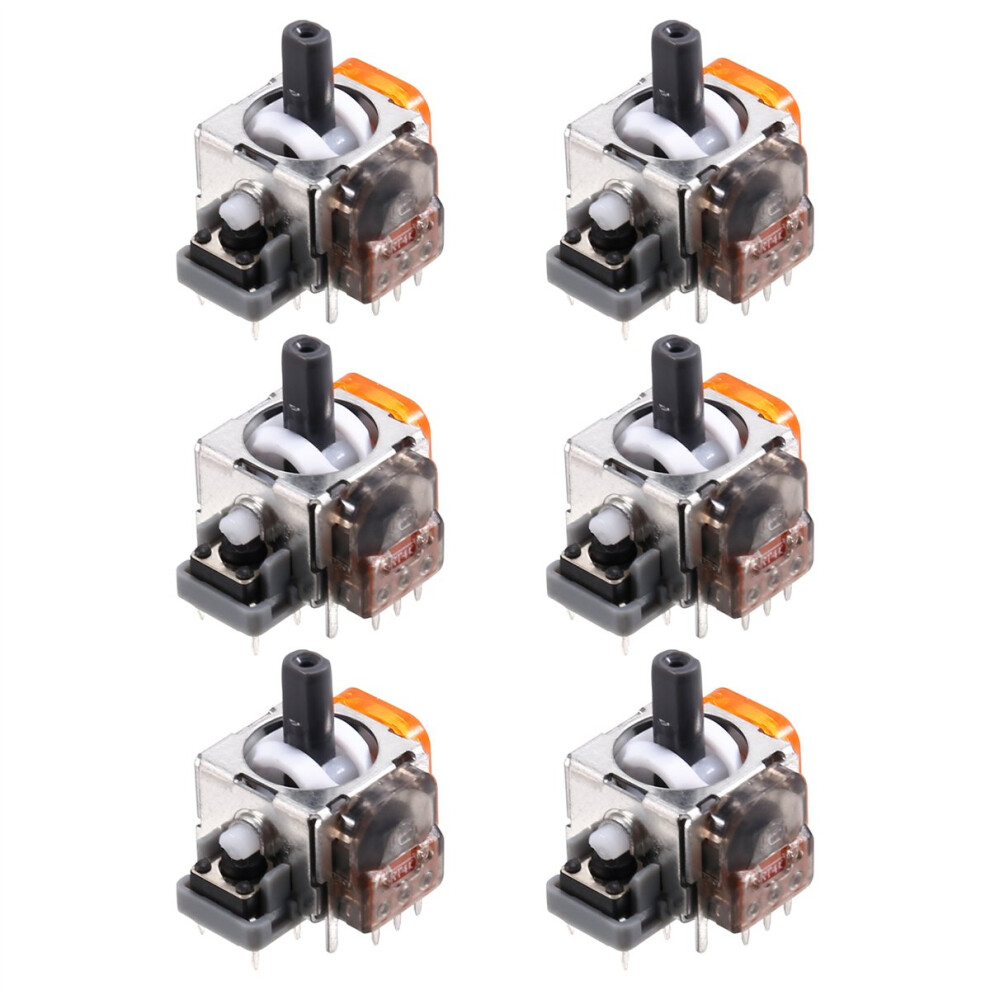 6Pcs For Tmr Electromagnetic Joystick Gamepad 3D Analog Thumb Stick Controller 4852902533522