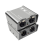 2 Way Audio Fiber Optical Extender XLR Transceiver Receiver Set Balanced 20Km Range UK Plug 3