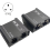 2 Way Audio Fiber Optical Extender XLR Transceiver Receiver Set Balanced 20Km Range UK Plug 2