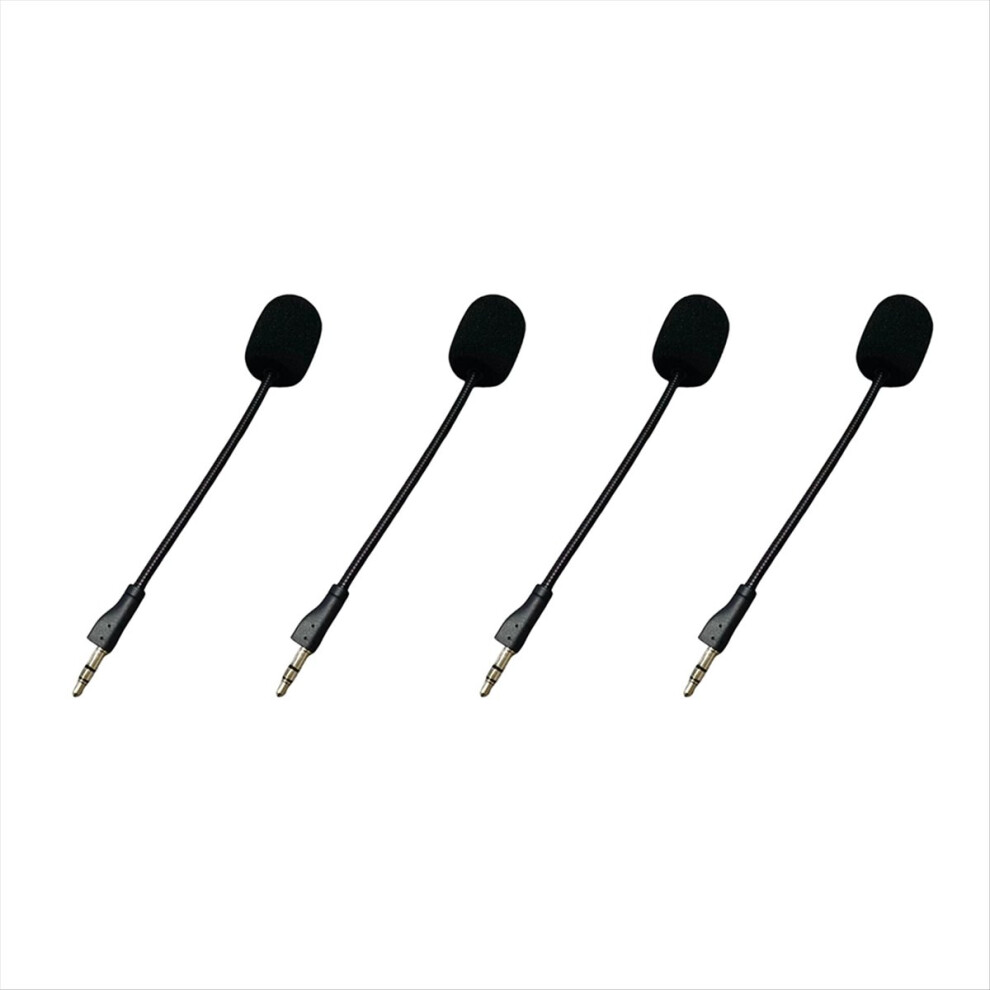Replacement 3.5Mm Microphone For Pro G X Gaming Headsets E-Sports Game Mic Bendable 4Pcs 4852902519236