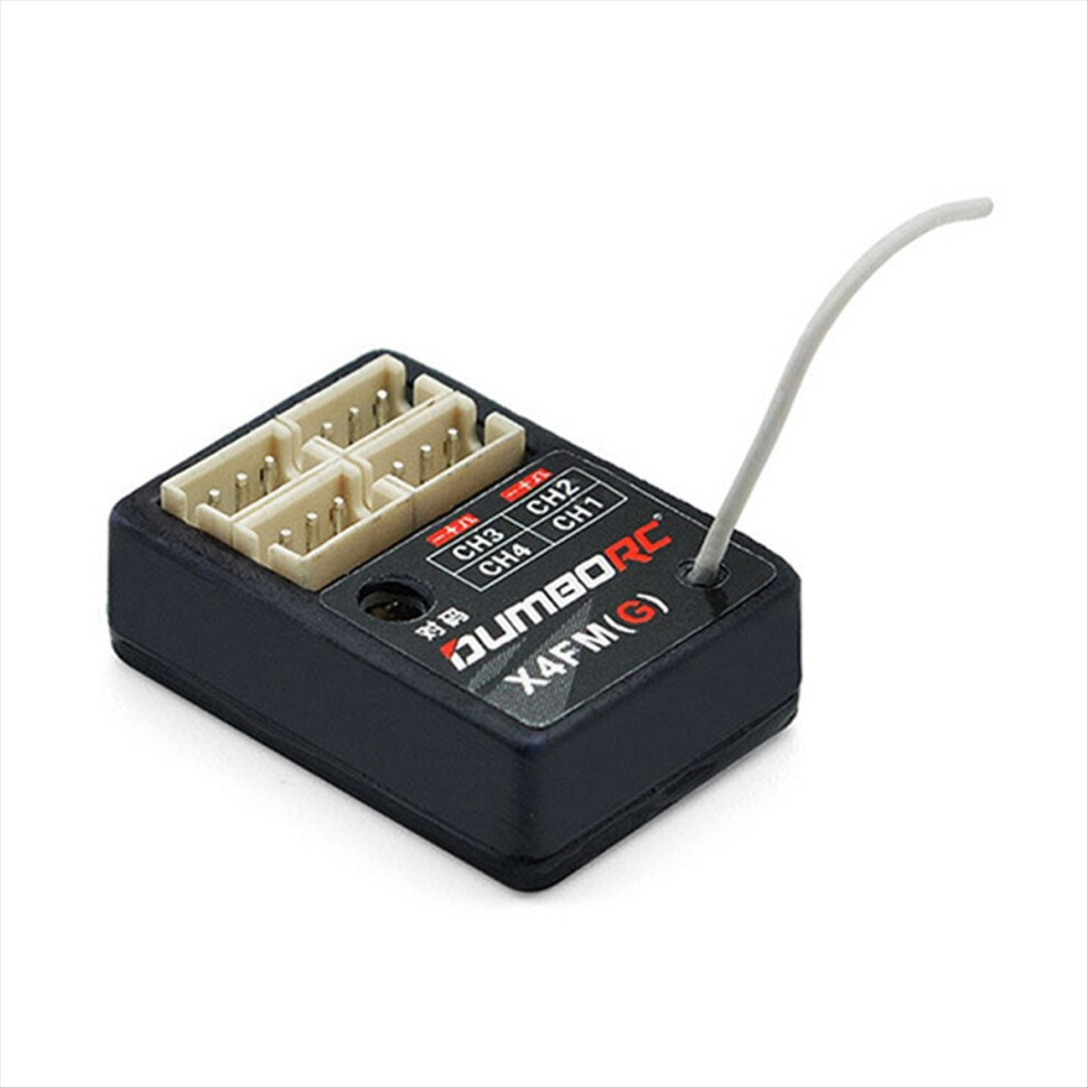 4Ch Gyro Mini Receiver Without Pwm X4fm For X4 X6 Remote Controller Rc Car Boat Diy Accessories 4852299536250