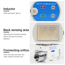 Leakage Detector Water Purifier HM Alarm with Protection Valve Pipe Automatic Shutdown