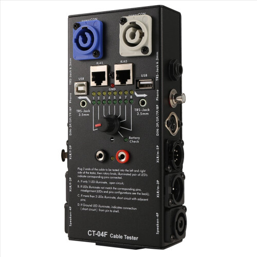CT-04F Multifunktions-Leitungstester Audio XLR-Signal -kompatibel
